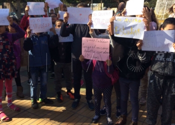 15 1 6 Delegación no autoriza la concentración de niños sin escolarizar por no verla “urgente”