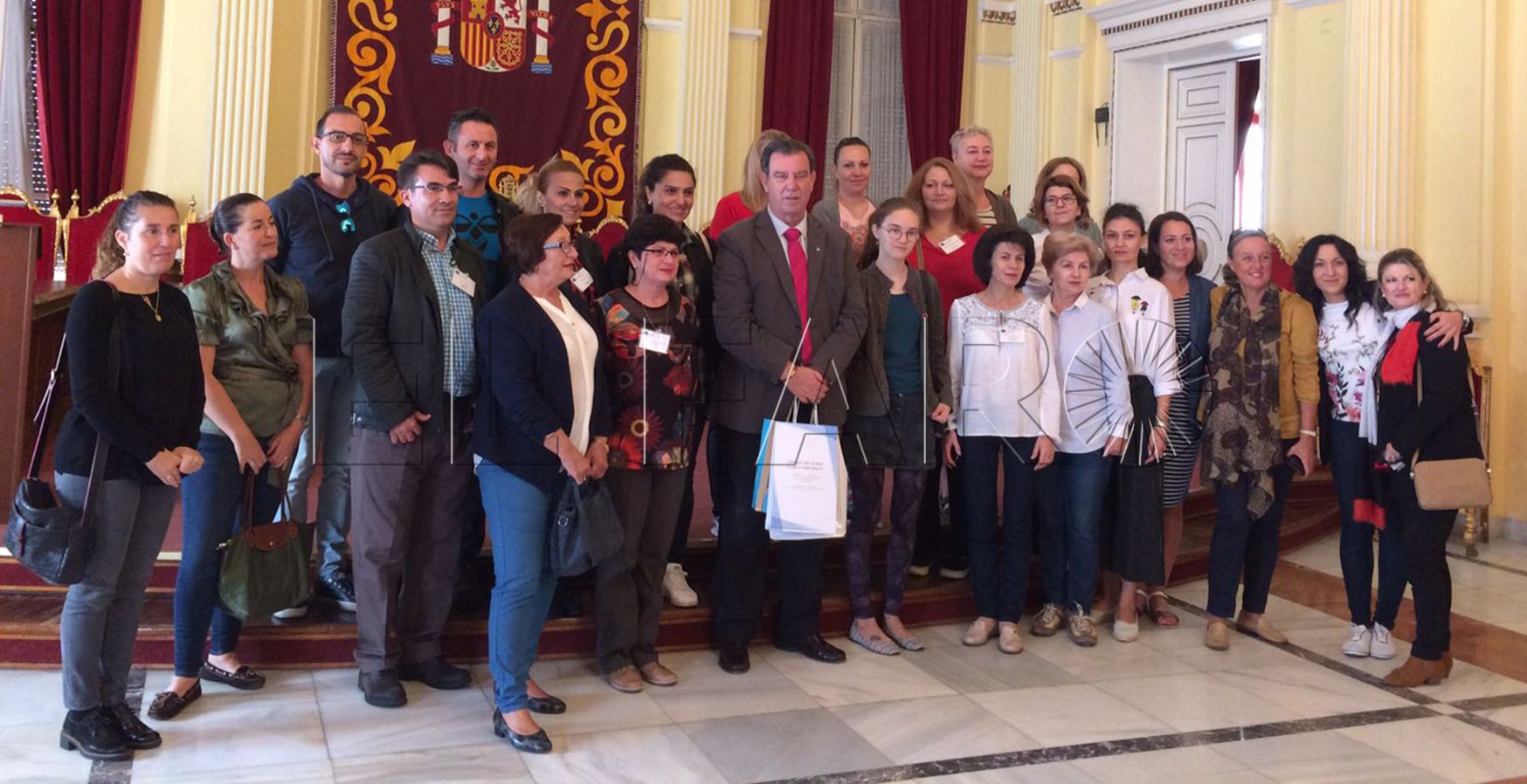Calurosa bienvenida a los profesores foráneos de Erasmus Plus