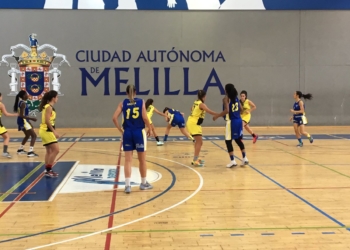 Las melillenses llegaron a los últimos minutos muy bien físicamente.