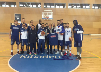 Los melillenses dieron las gracias al CB Ridabeo por las gestiones para la realización de un entrenamiento.