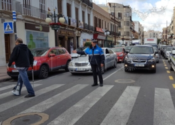14 1 7 La Policía Local concluye una campaña sobre el comportamiento peatonal