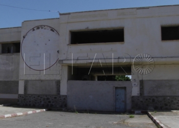 7 1 18 Denuncian que empleados de Marsegur vigilan las obras en el cuartel de Santiago