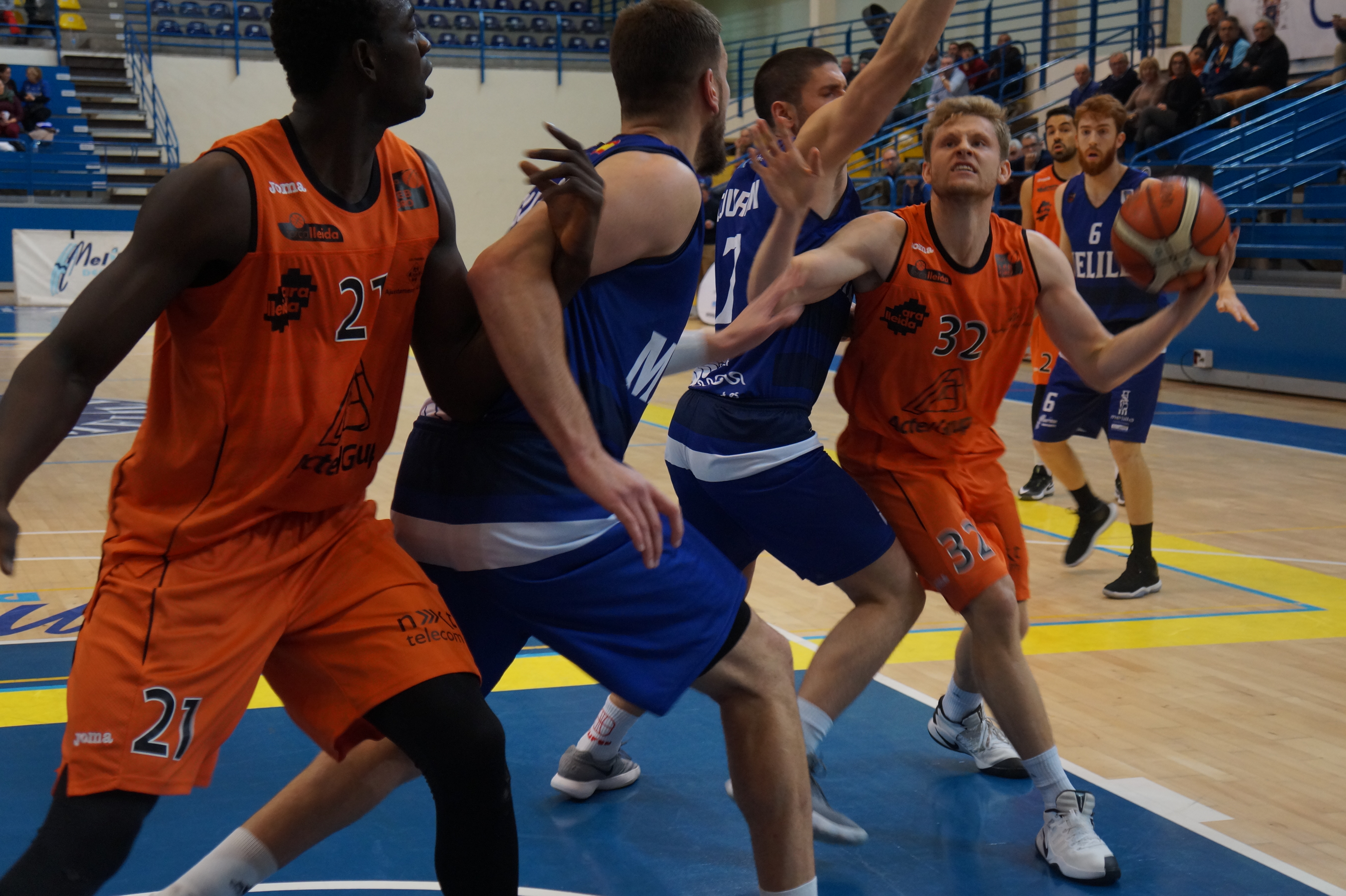 El Melilla Baloncesto paga su mal inicio frente a un serio Lleida