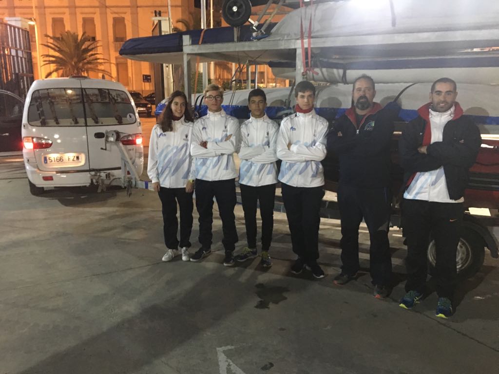 El regatista melillense Miguel Dueñas logra un brillante quinto puesto en el U16 del Nacional