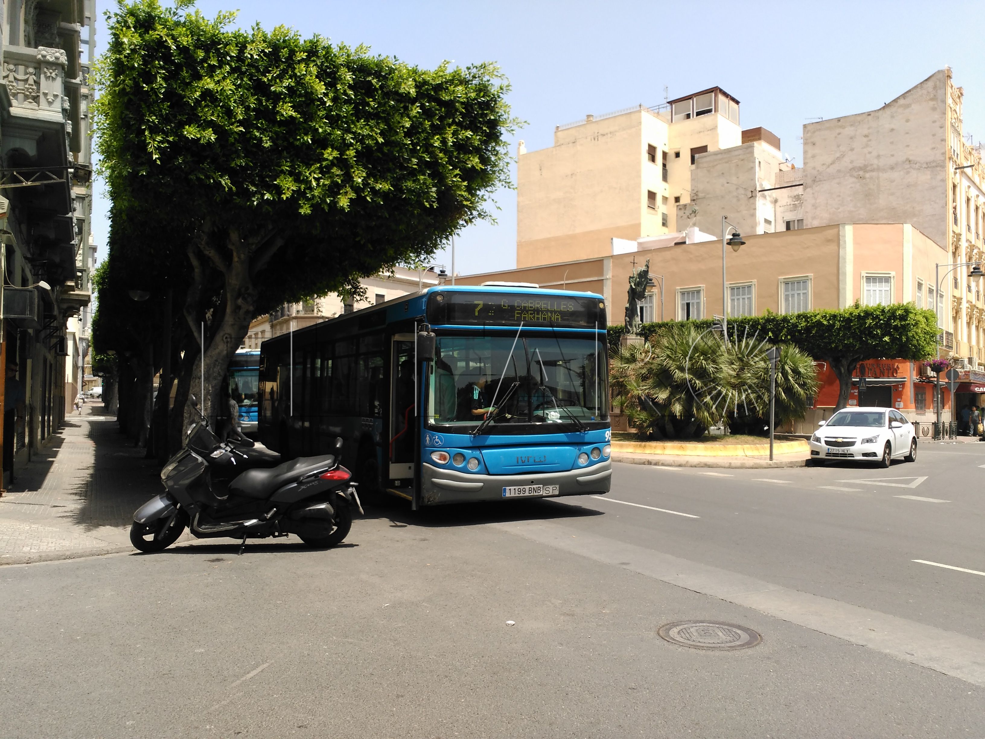 Mejora del transporte público