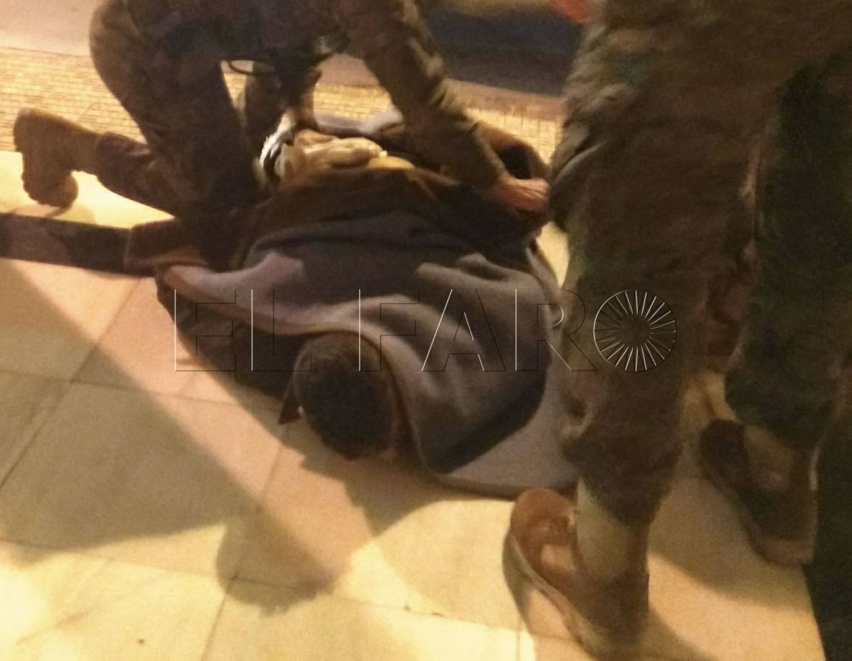 Hallan junto al Parque Hernández un menor apuñalado en muslo y glúteo