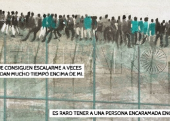 4 4 “La valla es la protagonista que da una visión neutral de los saltos en frontera”
