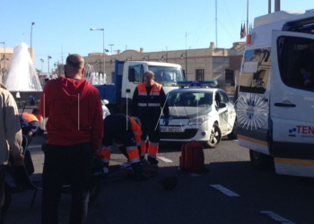 5 1 Interrogan al conductor de un camión por el atropello del marroquí fallecido