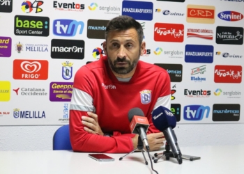 Manolo Herrero, entrenador unionista.