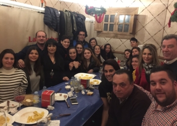 Todos los componentes de la escuadra melillense realizaron una cena de hermandad durante este fin de semana