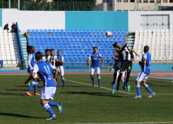 La defensa de la UD Melilla rayó a una gran altura durante los noventa minutos del partido, sin que los cartageneros se acercaran a la meta defendida por Marcellán.