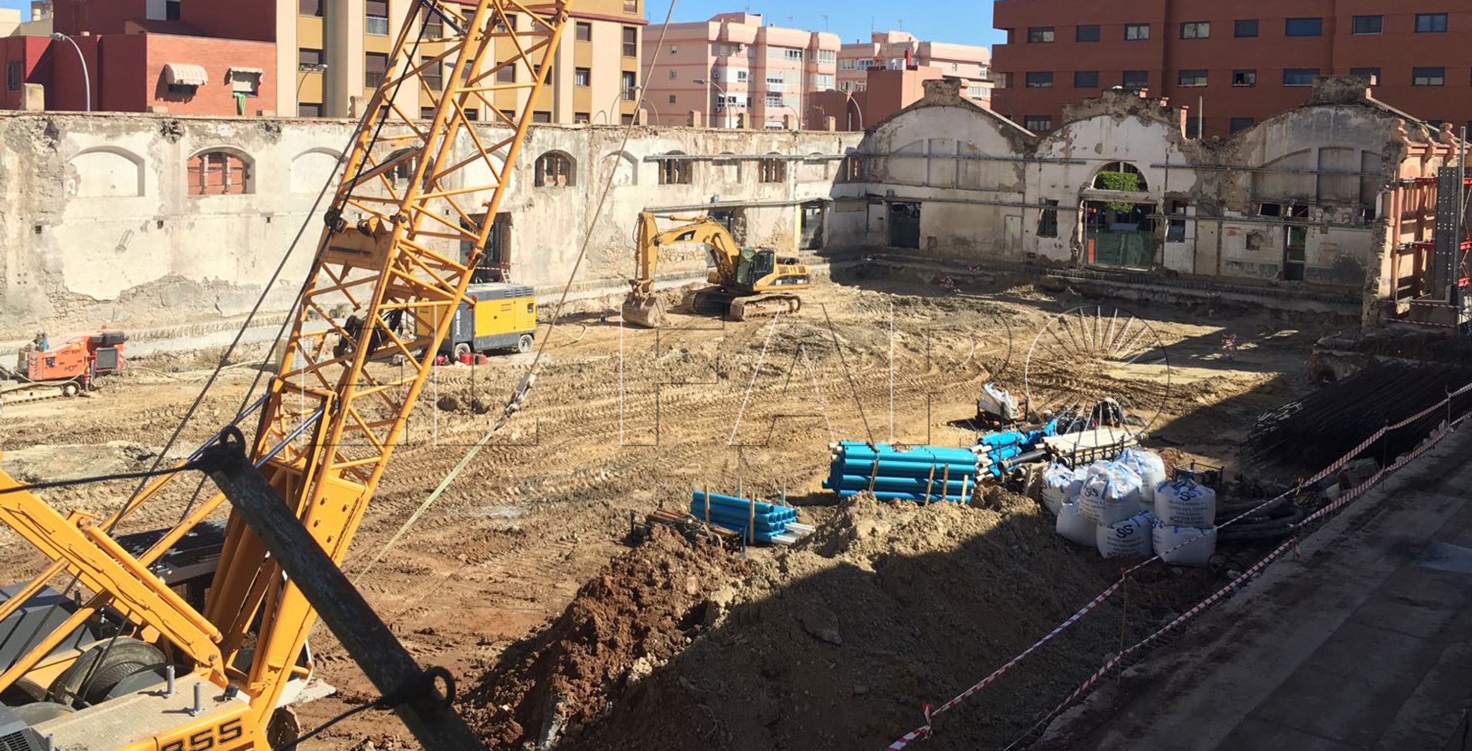 Cultura dice que Fomento pidió explicaciones a la constructora de Casa Montes por tirar un muro