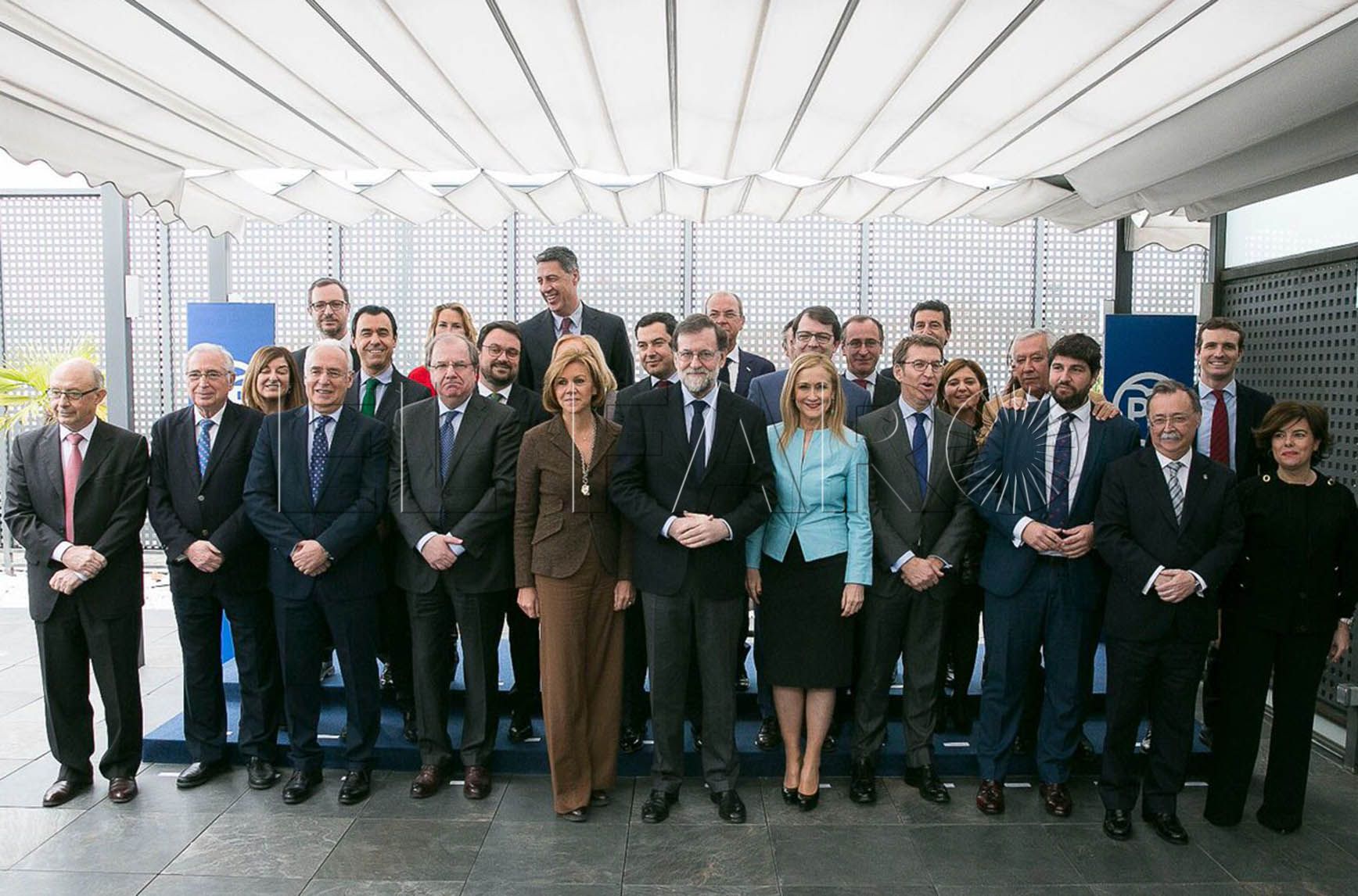 Imbroda acude a un encuentro del PP, tras el que se descarta perdonar la deuda a algunas regiones