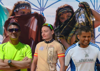 Camisetas de anteriores ediciones de la prueba.