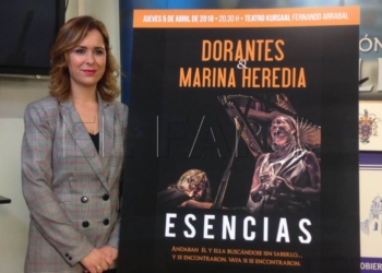 14 1 10 Dorantes y Marina Heredia actuarán en el Kursaal por el Día del Pueblo Gitano