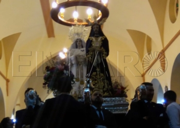 15 1 1 El viento impide que el Cautivo abandone la parroquia de Santa María Micaela