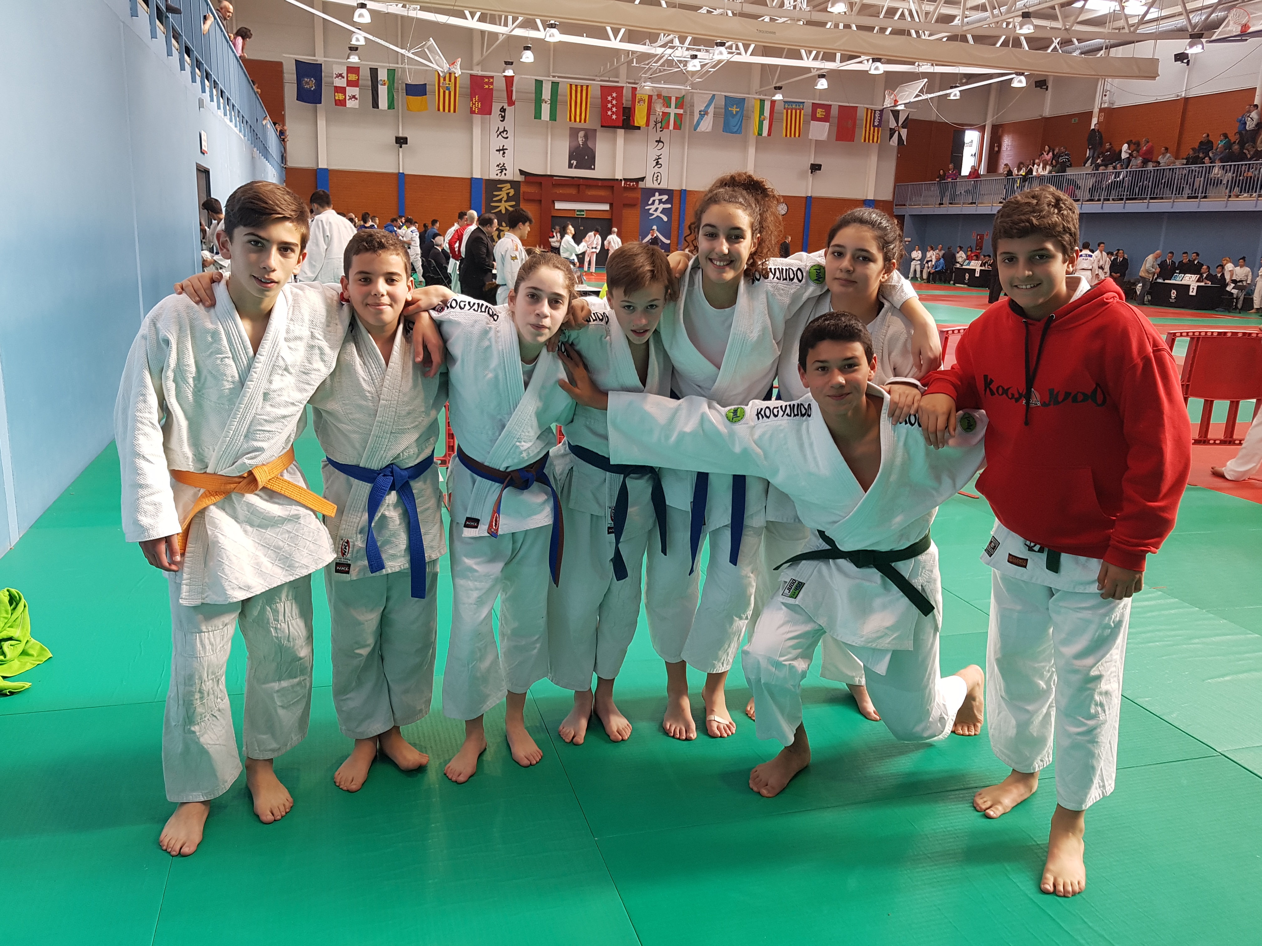 La Escuela Kogyjudo brilla en Madrid