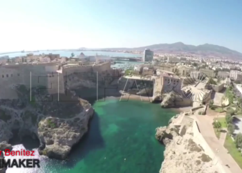 Melilla a vista de dron