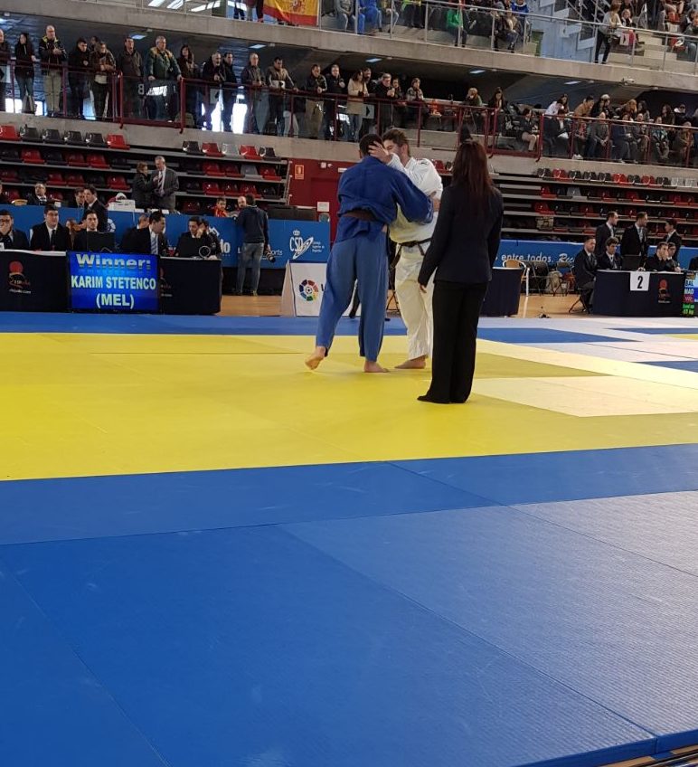 El melillenses Stetenco logra la medalla de bronce en el Nacional junior de judo