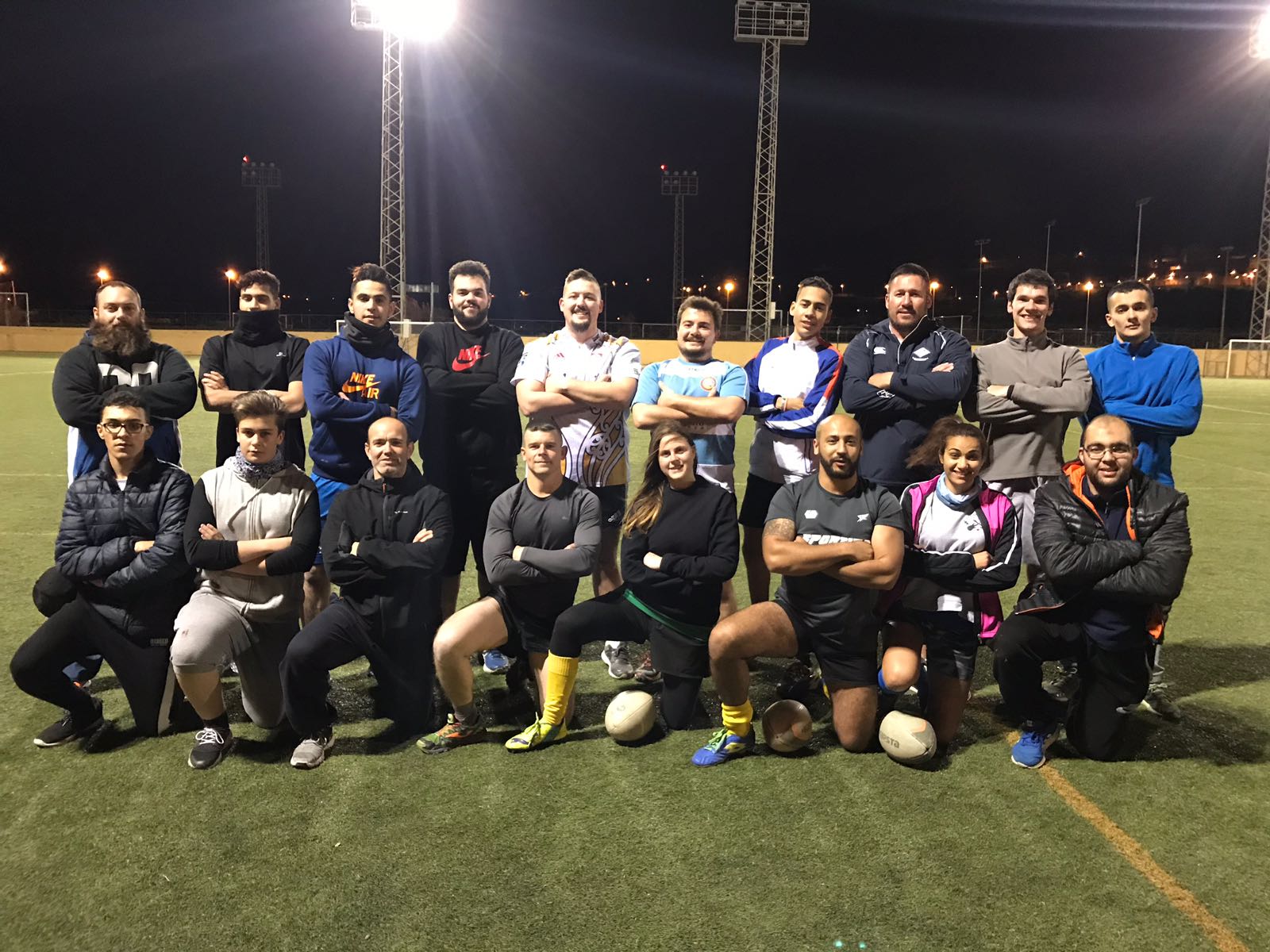 El XV Melilla Rugby trabaja para el crecimiento de este deporte
