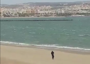 melilla2 Investigan los insultos racistas de un vídeo grabado desde una garita de la Guardia Civil