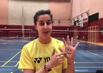Carolina Marín Varios famosos se unen para promocionar una campaña del banco de alimentos de Melilla, Ceuta y Andalucía