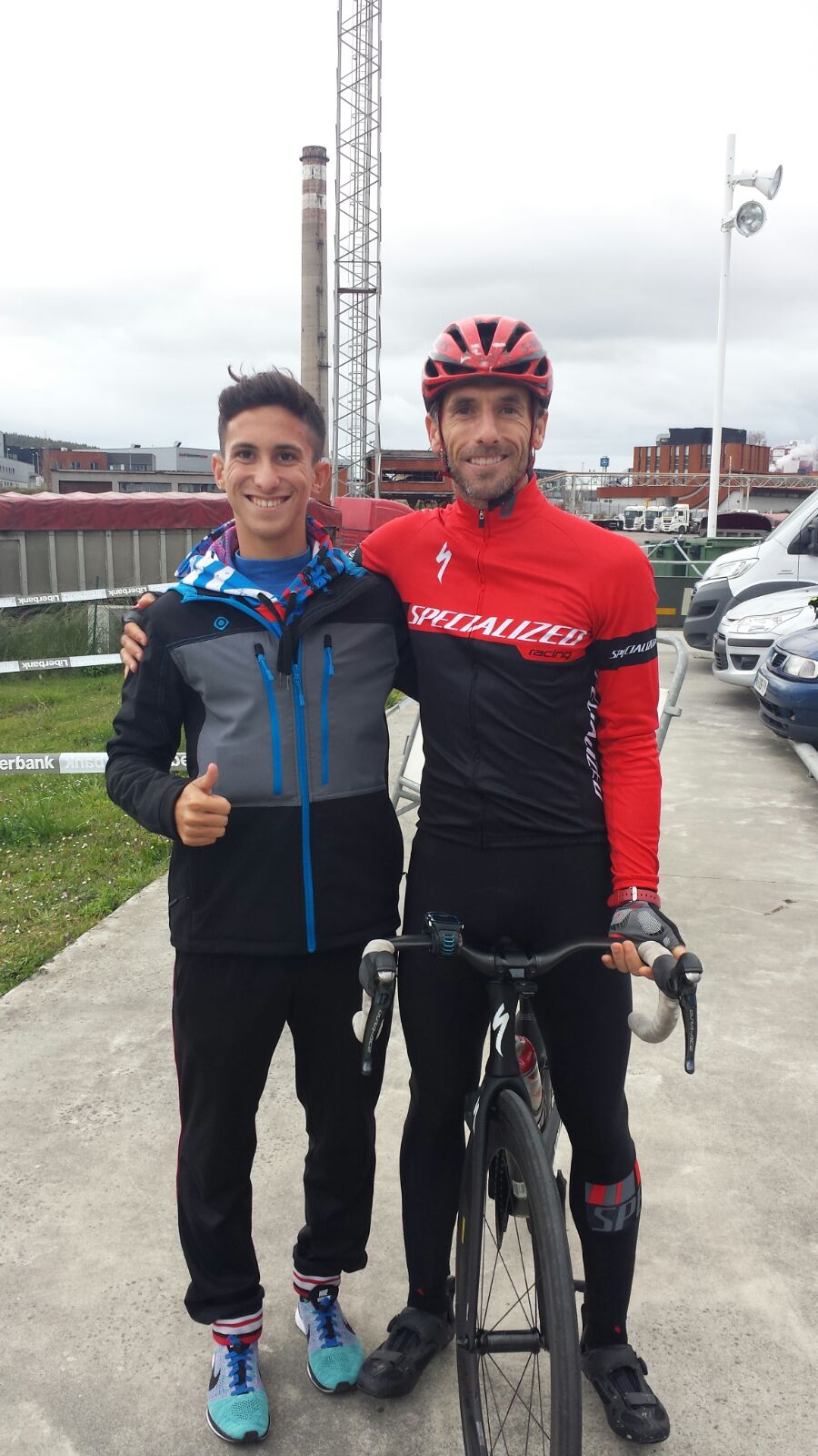 Luismi Ruiz, tercero en su grupo