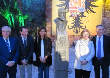 IMG 3887 Nuevo busto en la plaza de la Avanzadilla de Melilla para homenajear a Carlos V