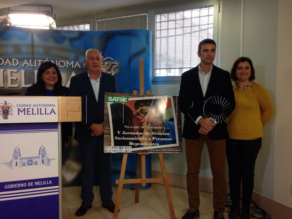Melilla acoge las V Jornadas de Atención Sociosanitaria a Personas Dependientes
