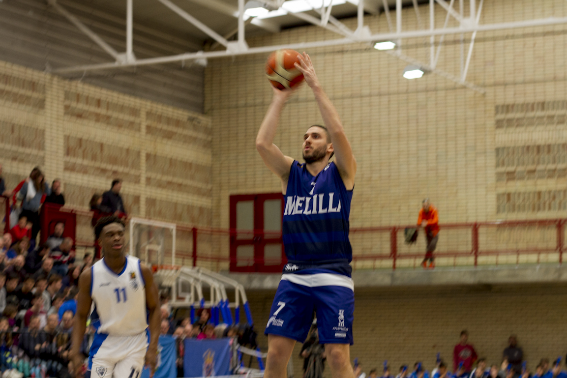 El Melilla Baloncesto quiere golpear primero en estas semifinales