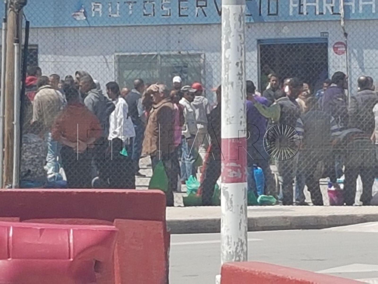 La frontera de Farhana, cerrada por apedreamientos desde Marruecos