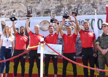 Ganadores Escuadra Masculino Los melillenses triunfan en el 'Desafío de los 300' de Ceuta