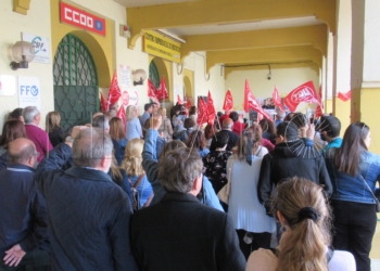 IMG 4148 UGT Melilla denuncia que la negociación de nuevos convenios en el comercio y el metal está estancada