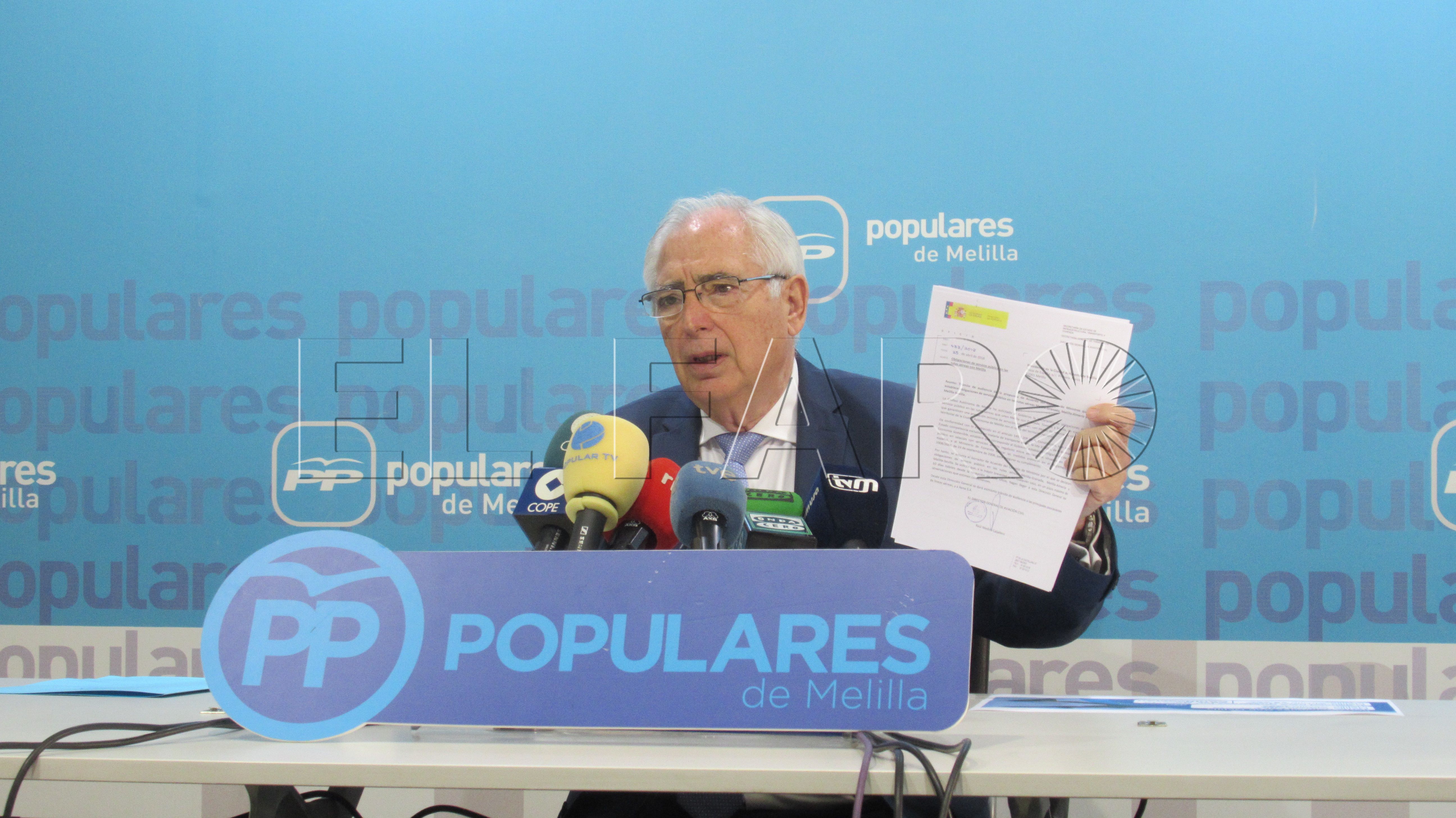 La reprobación de Imbroda en el Senado, pendiente de un informe jurídico