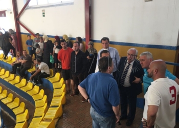 Piso reubicados pabellon Lázaro Fernández Habilitado el pabellón Lázaro Fernández para que los afectados por el incendio sean reubicados