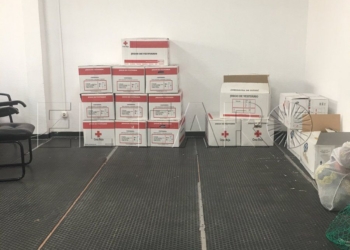 Prendas de ropa y aseo familias afectadas La Ciudad ofrece material para cubrir las primeras necesidades de las familias afectadas por el incendio