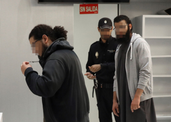 Suliman Mohamed Makrani y Belaid Mohand Al Lal Audiencia Nacional Un guardia civil declara en la Audiencia tras una operación yihadista en Melilla: "Fue la amenaza más real de mi vida"