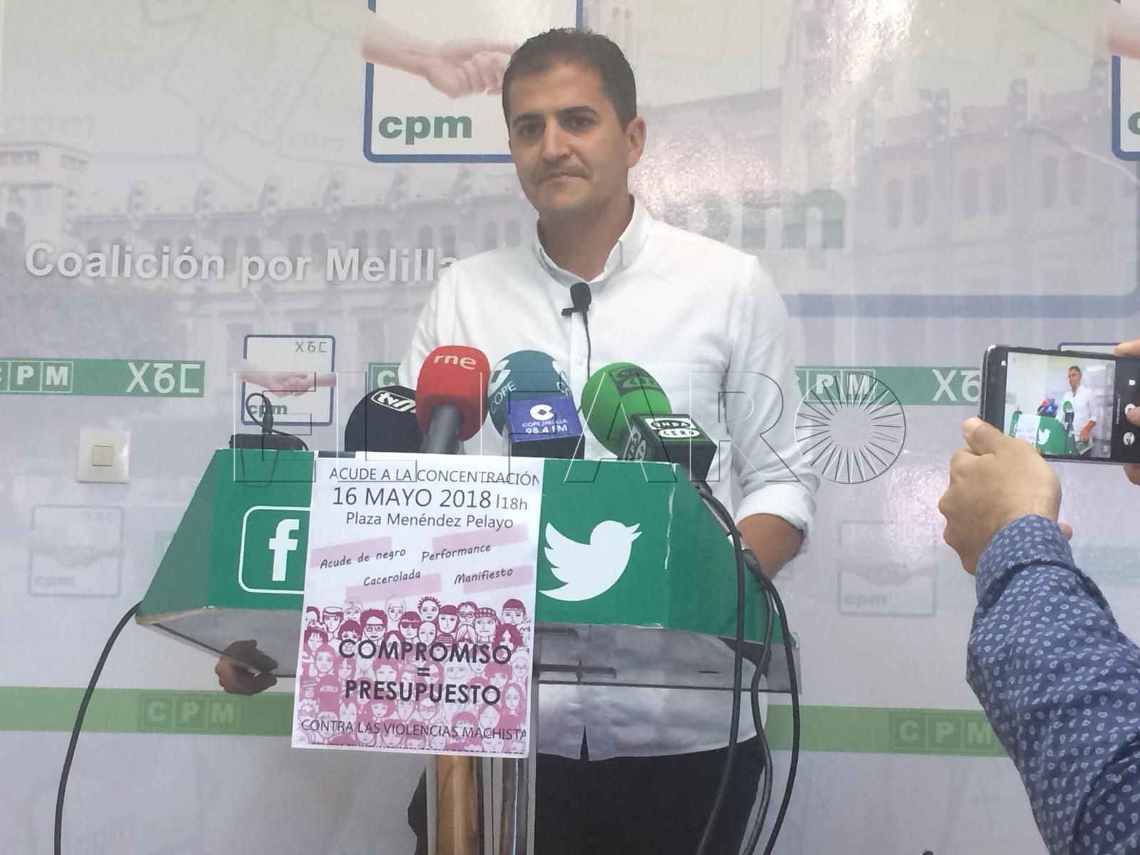 CpM critica que el Gobierno apruebe la subida de impuestos sin prever sus consecuencias