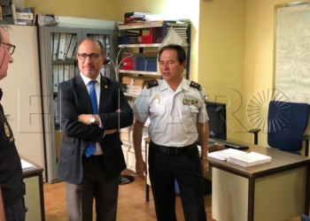 13 01 El Barkani se despide de la Policía y la Guardia Civil reconociéndoles su “díficil trabajo”