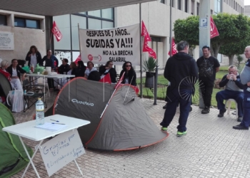 17 01 Las limpiadoras del hospital, a la espera de la respuesta de la Inspección de Trabajo