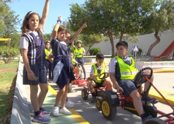 6 3 El Enrique Soler estrena el renovado Parque de Educación Vial