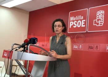 Gloria Rojas PSOE Melilla Rojas afirma que Imbroda sabía perfectamente que la bonificación del 75% no se podía aplicar inmediatamente