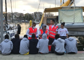 WhatsApp Image 2018 06 17 at 21.22.51 1 Grande-Marlaska agradece el esfuerzo ante la llegada de migrantes a las costas este fin de semana