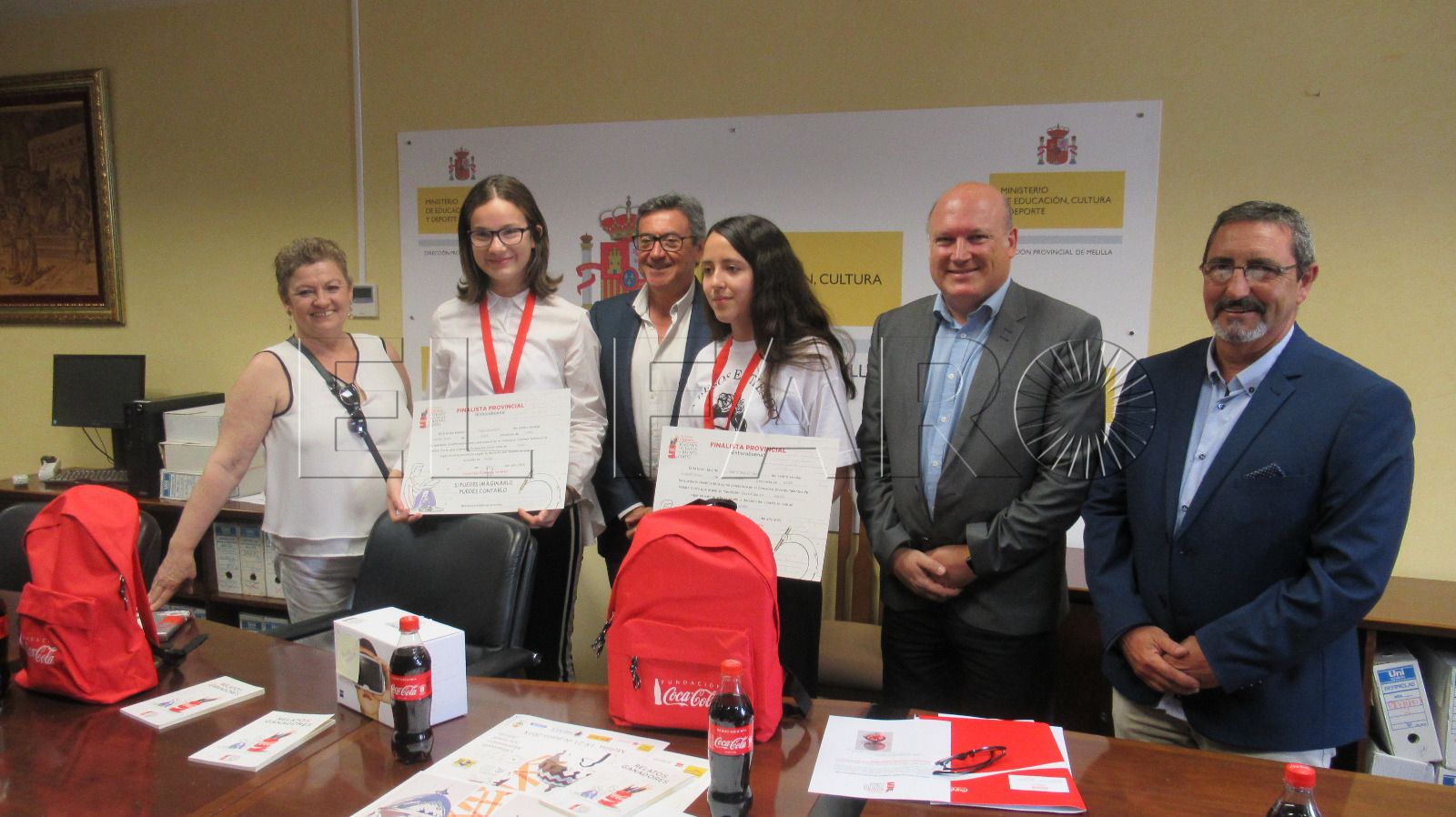 La melillense Najlae Ennabach gana fase local del concurso de Coca Cola