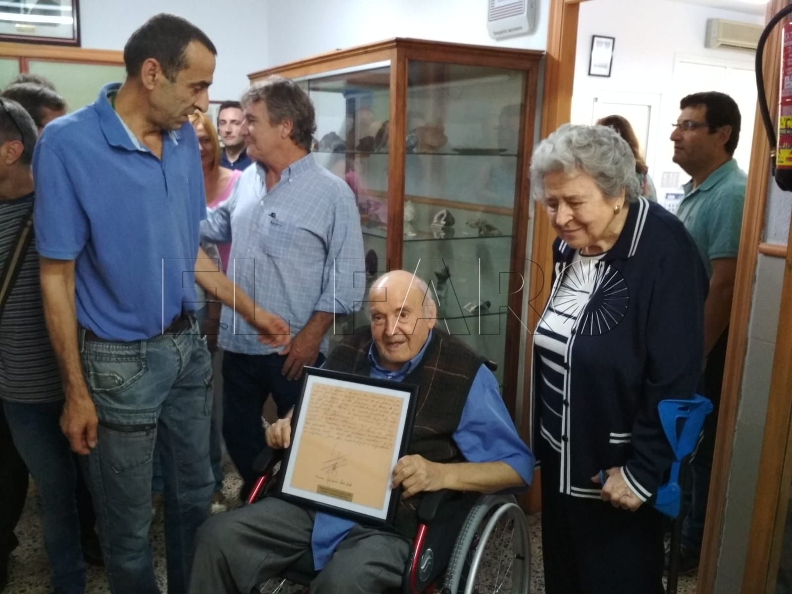 El IES Enrique Nieto rinde homenaje a José María Antón, su primer director