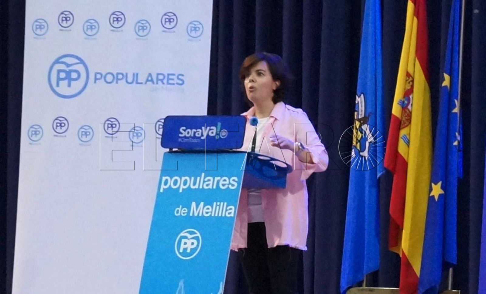 La exvicepresidenta afirma que ahora se da voto a los afiliados y la voz, siempre
