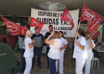WhatsApp Image 2018 06 28 at 12.08.24 4 Las limpiadoras del hospital de Melilla interrumpen la acampada hasta septiembre