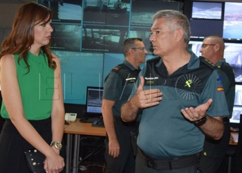 11 3 La delegada del Gobierno conoce de cerca la Comandancia de la Guardia Civil