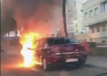 11 1 Bomberos rescatan a un hombre de las rocas en Horcas Coloradas