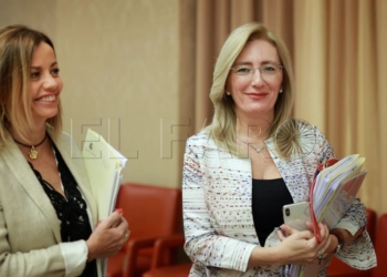 180710 fnp Duenas Dueñas pide al Gobierno que “cumpla con rigor” con el presupuesto contra la violencia de género
